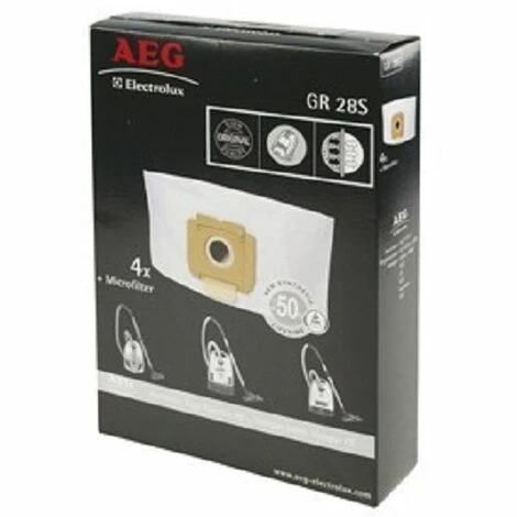 AEG Staubsaugerbeutel, Staubbeutel GR28S für Vampyr 5000 / CE Ergo Essence AE 45.. - 900256542 Budget ???? AEG Staubsaugerbeutel, Staubbeutel GR28S Für Vampyr 5000 / CE Ergo Essence AE 45.. - 900256542 ???? -AEG Shop 13112719 1