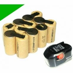 Top 10 ???? Tauschpack Für AEG Akku B1420R / B1425R) M. 2,4 Ah - 2400 MAh- NIMH ????