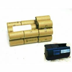 Coupon ⭐ Tauschpack Für Mafell AEG Milwaukee Akku 24 V 3 Ah NiMh Panasonic Zellen ????