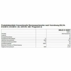 Rabatt ✔️ AEG Elektronischer Durchlauferhitzer DDLE EASY 21kW 228841 ???? 4 Rabatt ✔️ AEG Elektronischer Durchlauferhitzer DDLE EASY 21kW 228841 ???? -AEG Shop 57207621 3